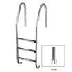 Slika Merdevine Standard 3 stepenika FINOFOREST AISI 304 FLANSA